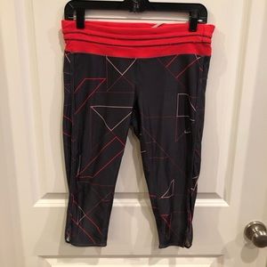 Nike Dri-fit Knee Length Athletic Pant